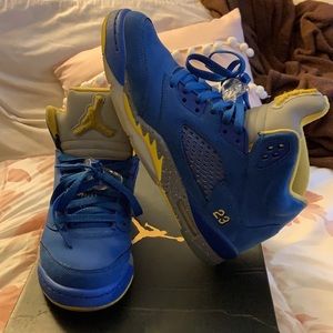 Air Jordan Retro 5 GS Laney Suede